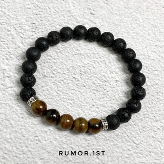 [FIVE ELEMENTS] vòng tay ngũ hành đá núi lửa