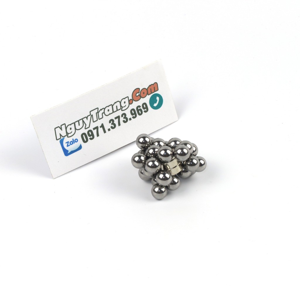 Bộ 2 viên nam châm cường lực hút mạnh đường kính trong phi 8mm 12mm 16mm