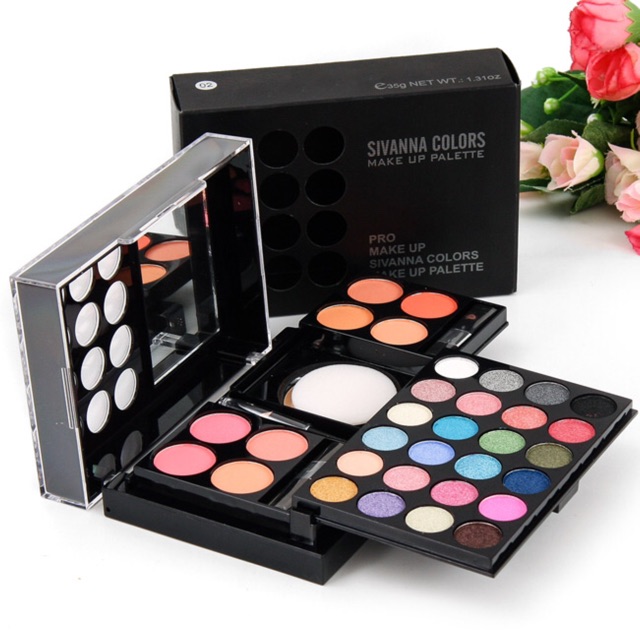 Bộ phấn mắt Sivanna Colors Pro Make Up Palette cao cấp | BigBuy360 - bigbuy360.vn