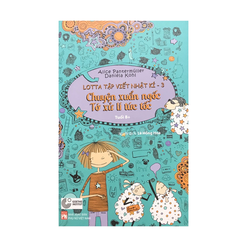 Sách - Lotta tập viết nhật kí 3: Chuyện xuẩn ngốc tớ xử lí tức tốc
