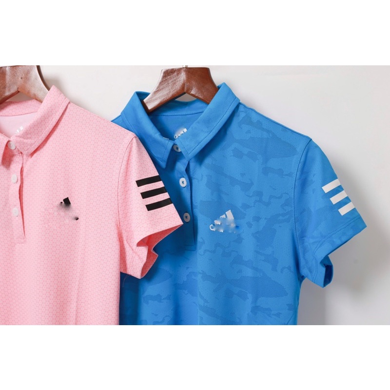 Bộ váy tennis áo polo tay ngắn chân váy chữ a cạp cao