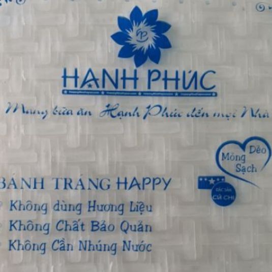 Bánh tráng siêu mỏng Hạnh Phúc 500g