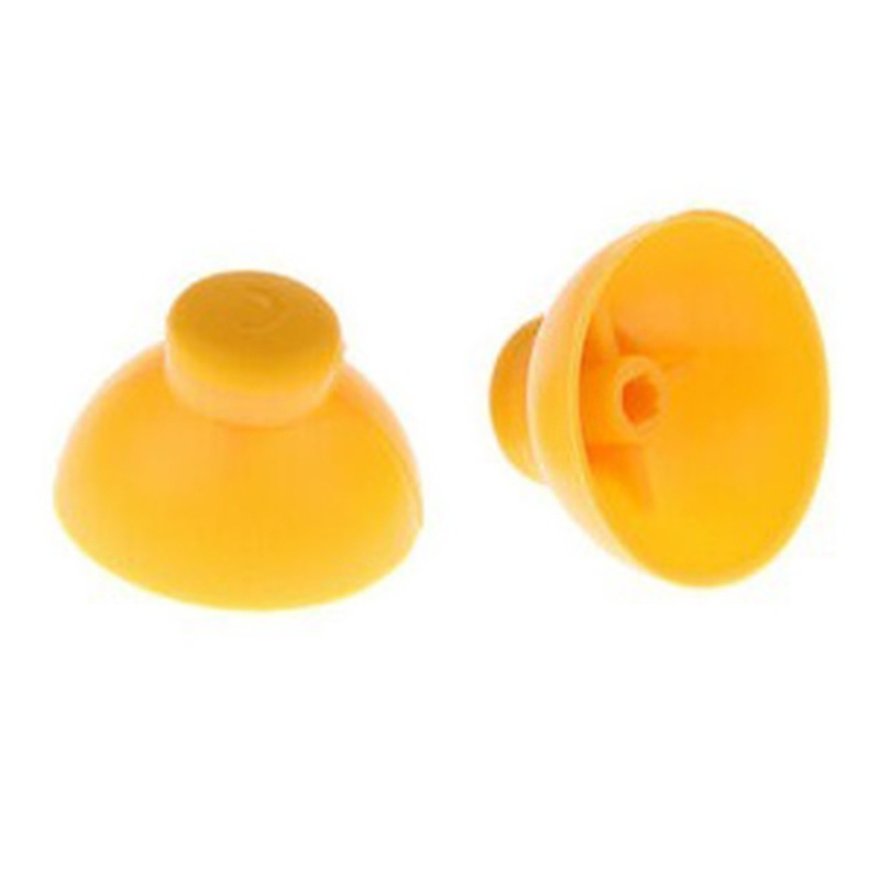 Lucky 2 miếng thumb grip caps cho ngc gamecube controller joystick cover thumbstick for case gamepad phụ kiện