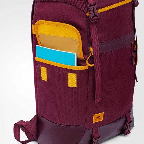 Balô Du Lịch Tích Hợp Laptop 17.3'' Kiểu Dáng Nắp Gập Hiện Đại RIVACASE - Tặng kèm áo mưa balô bảo vệ cho mọi thiết bị