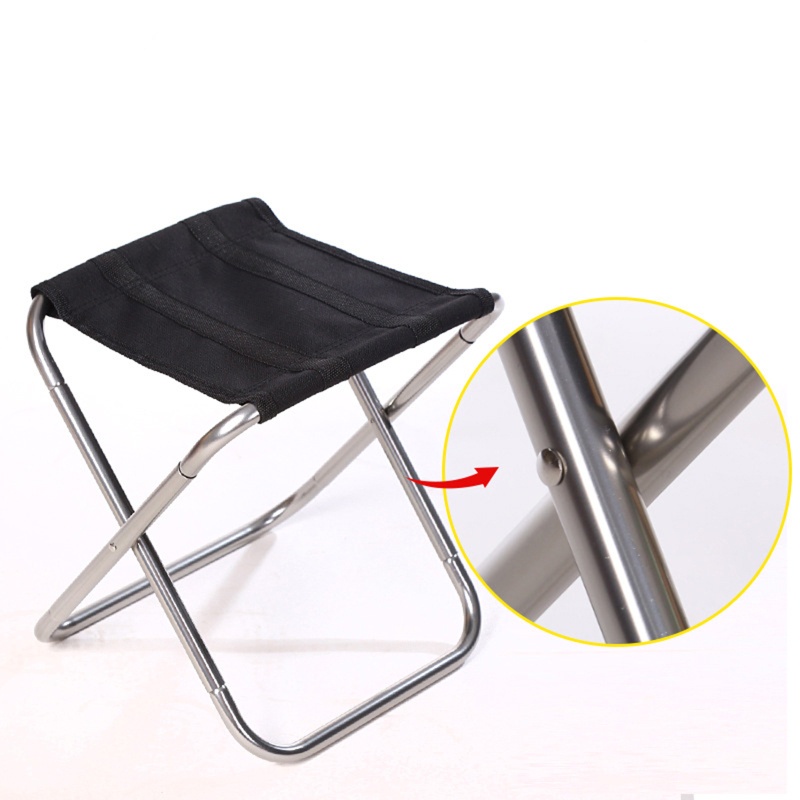 Ghế Xếp Bằng Hợp Kim Nhôm Siêu Nhẹ 150KG Tiện Dụng Mang Theo Du Lịch Dã Ngoại