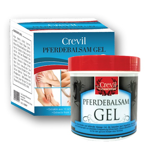 Gel xoa bóp giảm đau, nhức mỏi khớp Crevil Pferdebalsam Gel 250ml