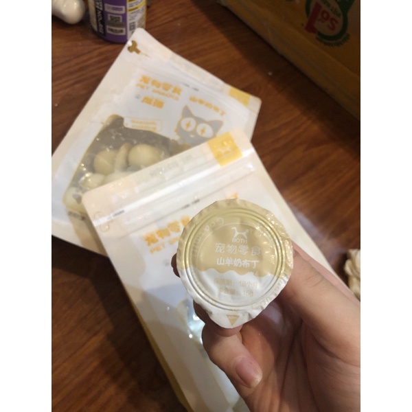 THẠCH VỊ SỮA DÊ CHO MÈO