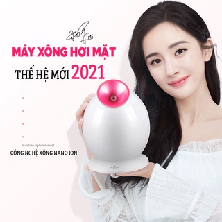Máy Xông Hơi Mặt Cao Cấp K-SKIN-Công Nghệ Phun Nano ION giúp thẩm thấu sâu, phục hồi da.