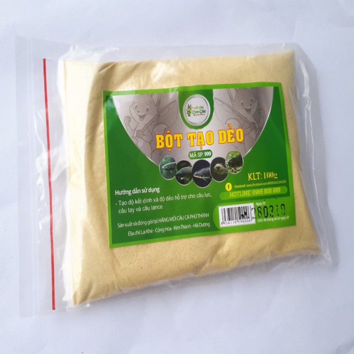 Bột Tạo Dẻo Dùng Cho Mồi Câu Cá