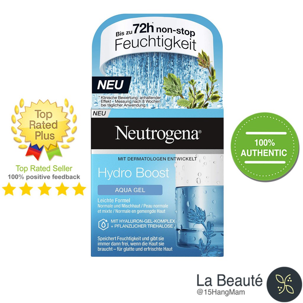 Neutrogena Hydro Boost Aqua Gel - Dưỡng Cấp Dạng Gel 50ml