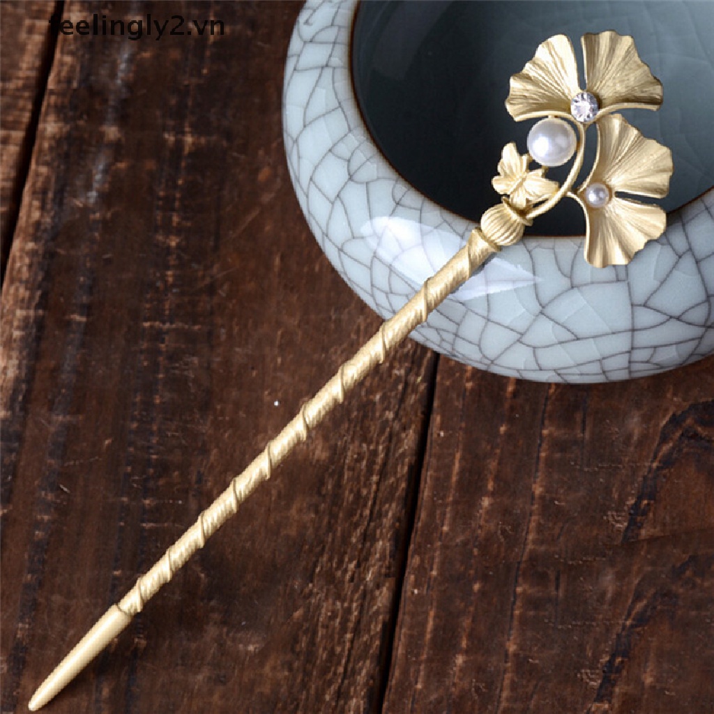 Kẹp Tóc Đính Ngọc Trai Nhân Tạo Thời Trang
