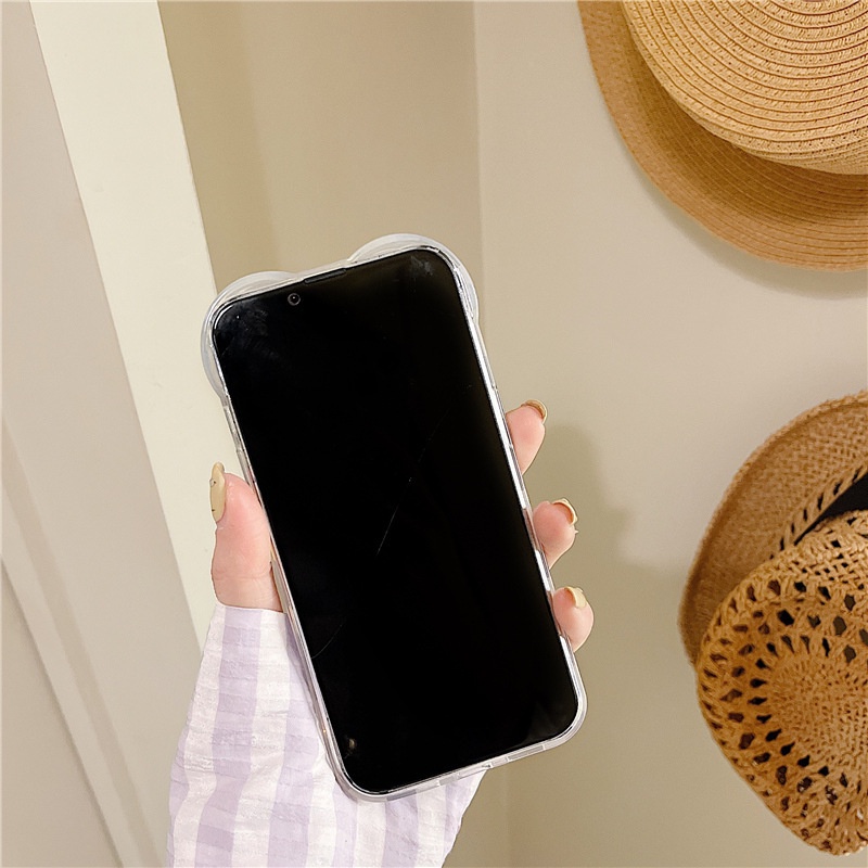 Ốp Điện Thoại In Hình Mèo Dễ Thương Cho iPhone13 12Promax xs/11/XSAMX/7