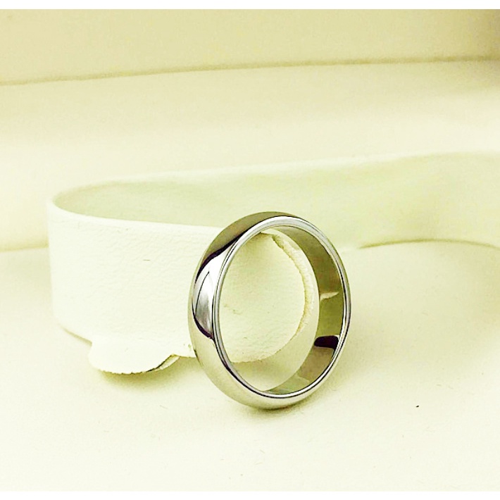 Nhẫn Trơn Bản 4mm Titan Ko Han Rỉ TT 4003