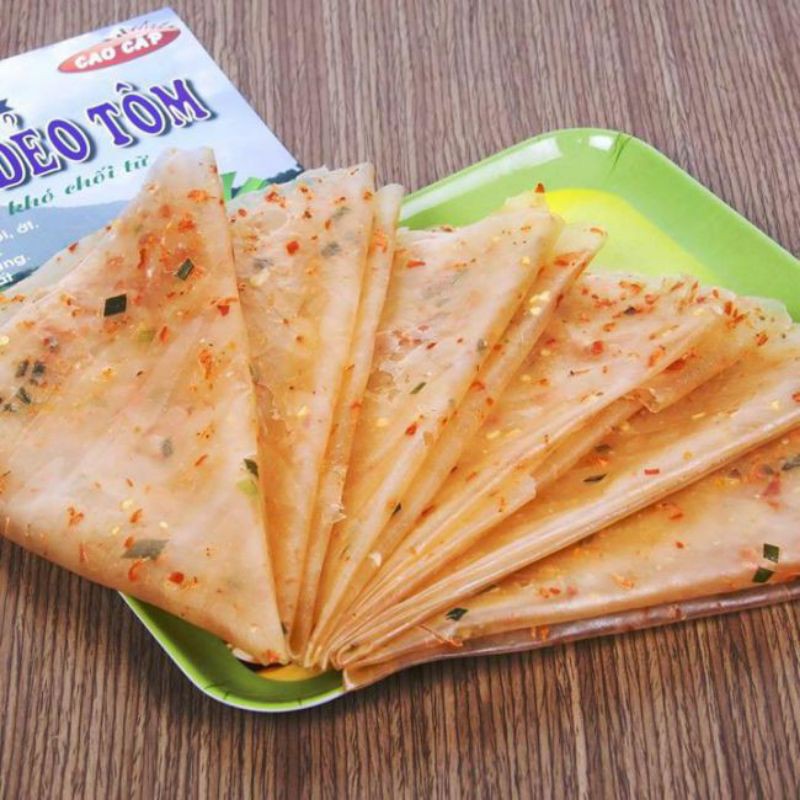 BÁNH TRÁNG DẺO TÔM TÂY NINH - cay cay dẻo dẻo dai dai