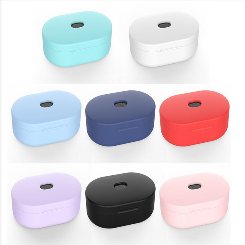 Vỏ silicone bảo vệ hộp sạc tai nghe Xiaomi Redmi Mi Airdots TWS Bluetooth không dây Xiaomi Oppo