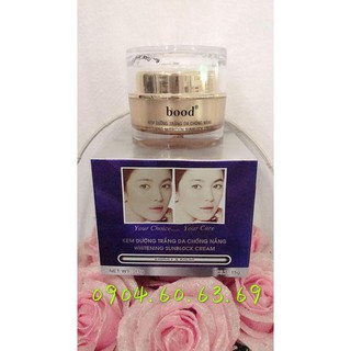 Kem dưỡng da kem dưỡng trắng da chống nắng 15g thảo dược hoa sen bood
