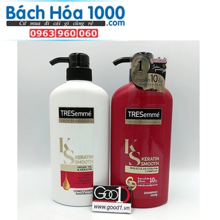 Dầu gội + dầu xả tresemme ks thái lan chai 450ml