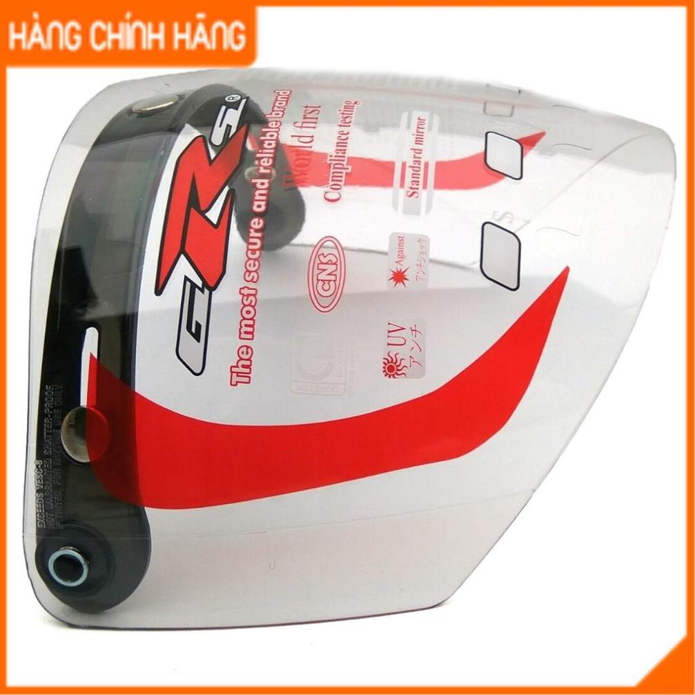 Kính rời gắn mũ bảo hiểm GRS NE-4 màu trắng và màu trà