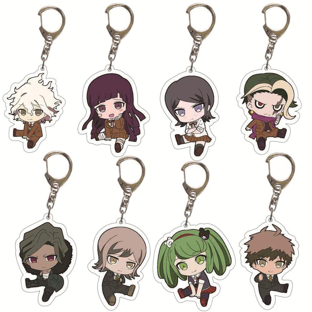 Móc Khóa Hai Mặt Dễ Thương NICKOLAS Danganronpa Nanami ChiaKi