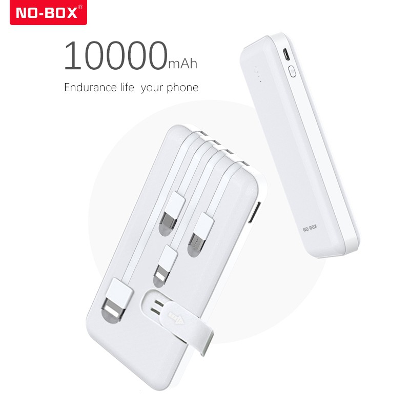 Pin dự phòng 10000mAh 4IN1 - J03 Chính hãng ZUZGVN