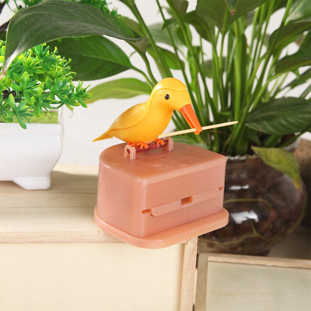 Hộp đựng tăm xỉa răng hình chú chim dễ thương xinh xắn