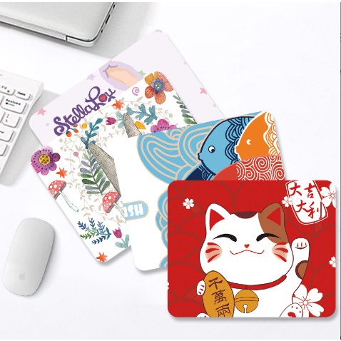 PAD MOUSE, MIẾNG LÓT CHUỘT CHỐNG TRƠN TRƯỢT HÌNH THÚ CÓ TAY ĐỆM