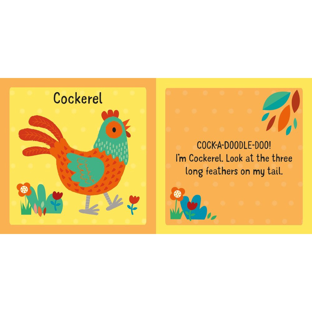 Sách - Anh: Usborne First Jigsaws: Farm Animals
