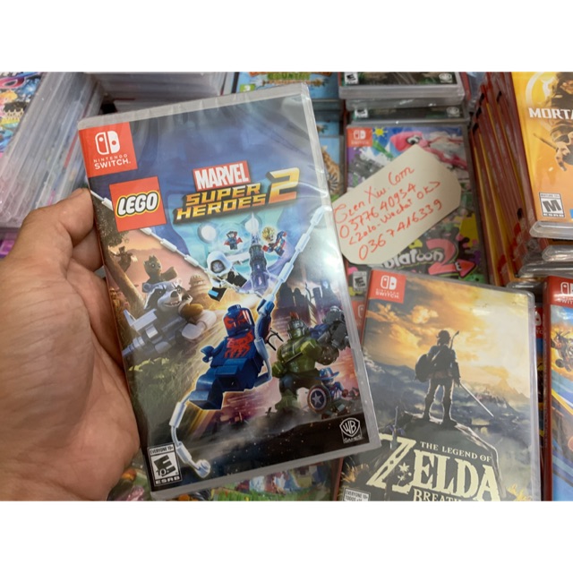 băng lego super marver hero nintendo switch trò chơi