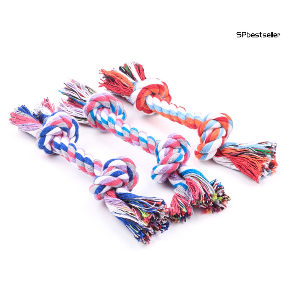 Set 3 Dây Thừng Cotton Bện Đồ Chơi Cho Thú Cưng