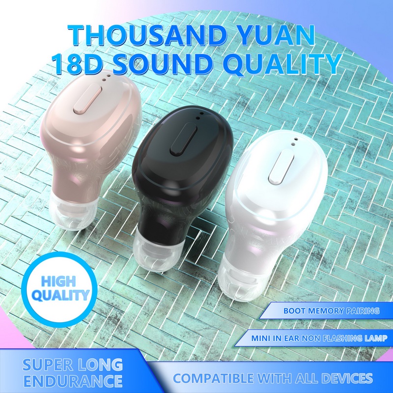Tai nghe bluetooth không dây mini H02 TWS 18D chất lượng cao