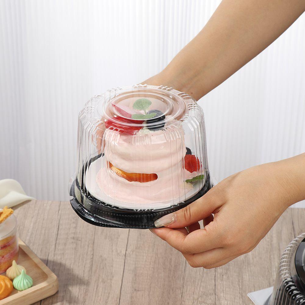 BTLIMER Bộ 10 Hộp Đựng Bánh Kem Dùng Một Lần Tiện Dụng