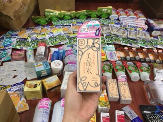 Nước Hoa Hồng Toner Bigansui Meishoku Mụn - Lotion mụn Meishoku bigansui