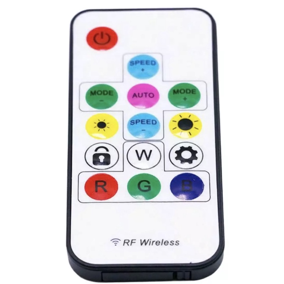 Remote 21 Key Điều Khiển App Điện Thoại 24VDC LED RGB 5050 IC 1903  Bộ Mạch Điều Khiển LED Dây Đúc LED Cuộn Full Color