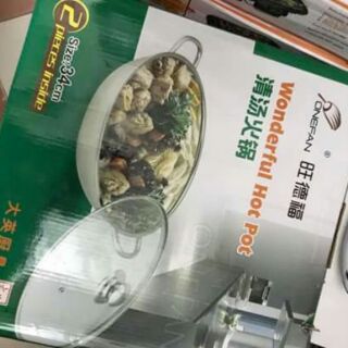 Nồi lẩu 2 ngăn