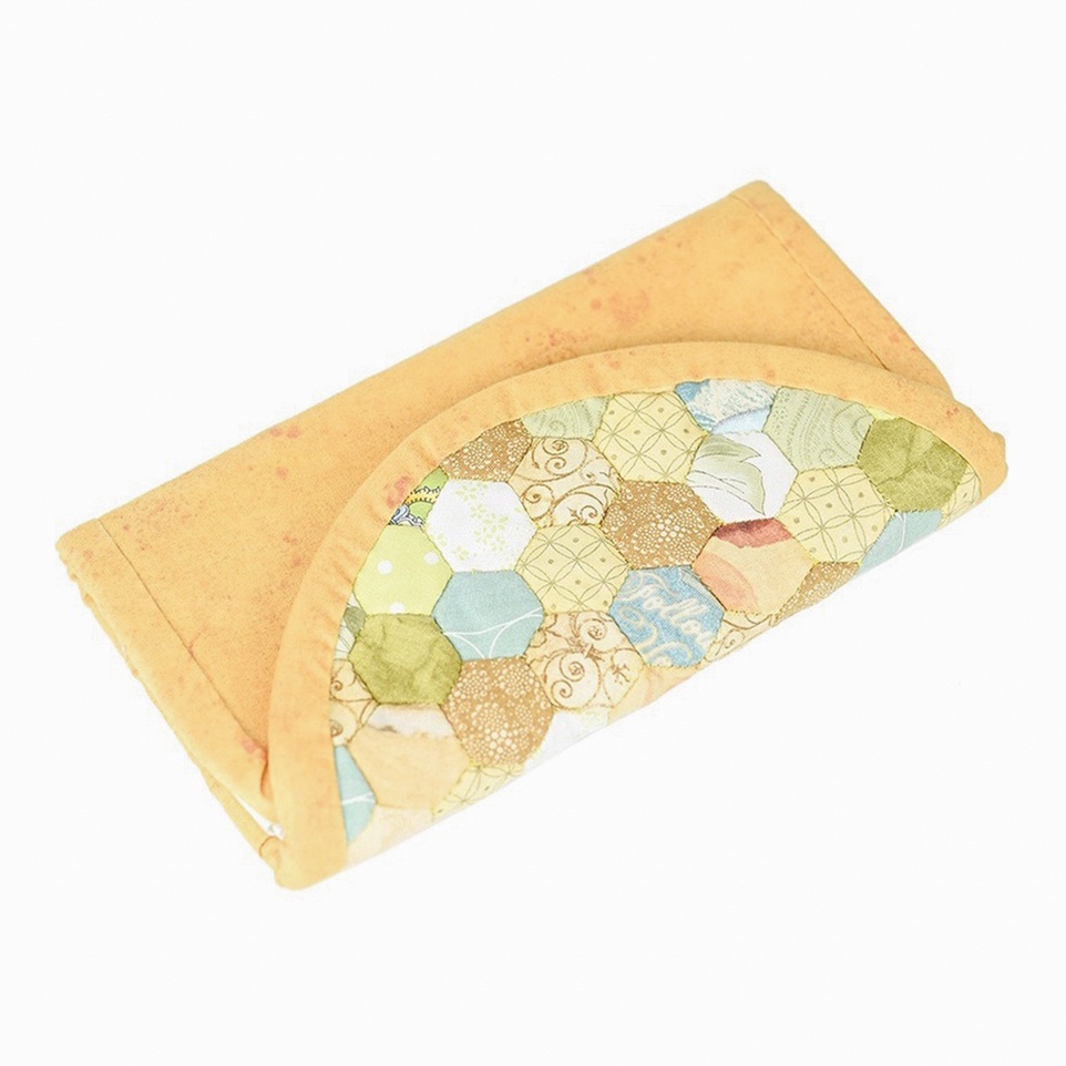 Ví vải ghép lục giác handmade VÍ SULU - Tomato Handmade