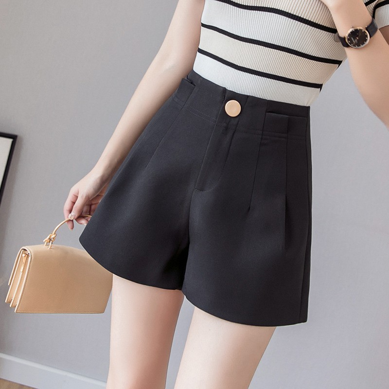 MẶC LÀ SANG quần short nữ,quần đùi nữ siêu tôn dáng khóa trước khuy bọc mã 033xmtk