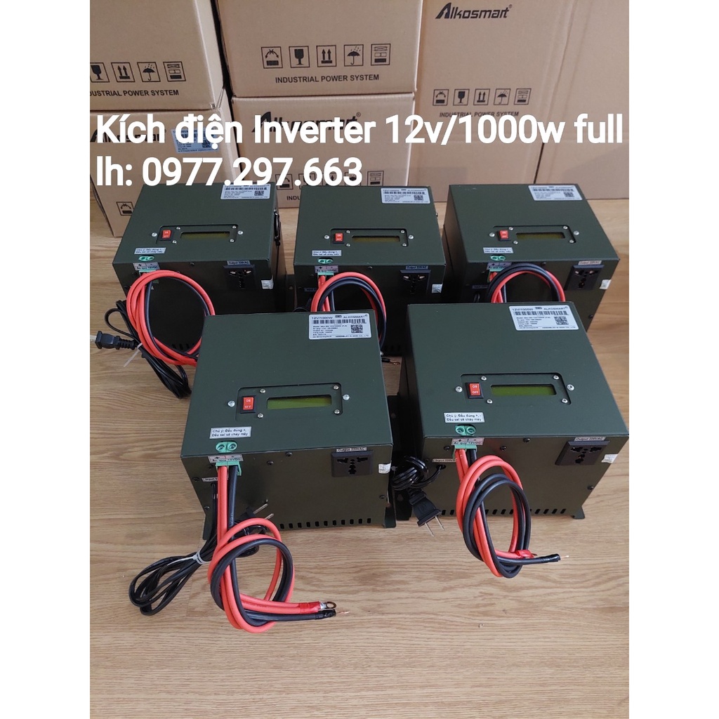 Kích điện Inverter Sin Chuẩn 12V/1000w ( Full )