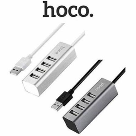 Bộ chia cổng USB HOCO HB1 - Hub 4 cổng USB 2.0 BH 1 đổi 1