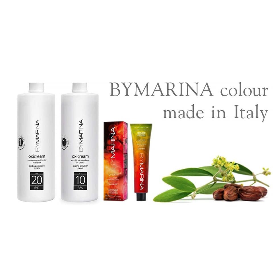 Màu Nhuộm Bymarina Made In Italia Giúp Cho Mái Tóc Nhuộm Trở Lên Khỏe Đẹp Bóng,Mềm,Màu Sắc Sâu Hơn