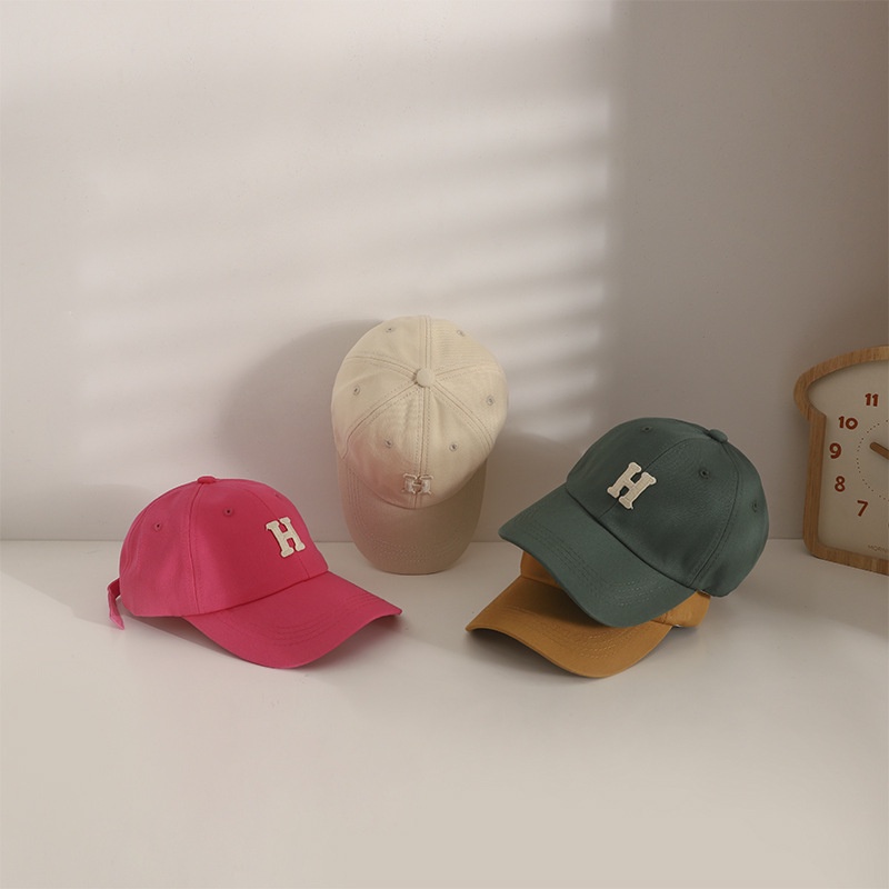 Mũ Lưỡi Trai Chống Nắng Màu Sắc Đơn Giản Thời Trang Đi Biển Mùa Hè Cho Bé