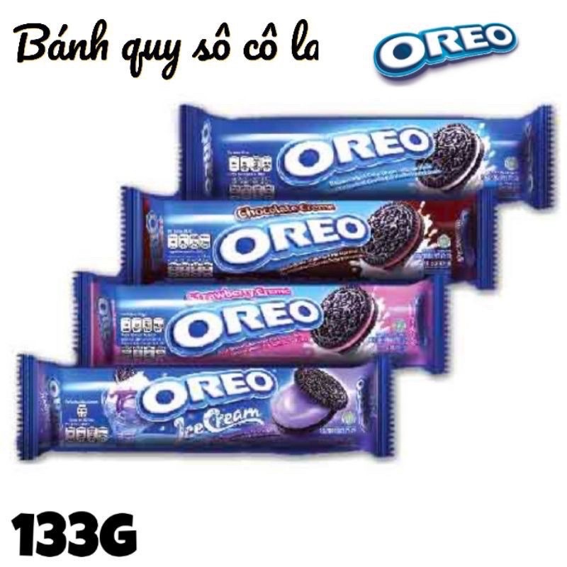 Bánh quy kem Oreo thỏi 133g