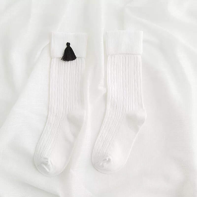 Tất cổ dài dành cho bé gái từ 1 - 7 tuổi