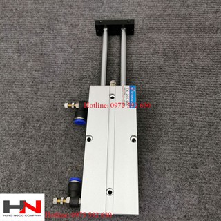 Xi lanh khí nén thân dẹt TN 20 X 100 thông dụng