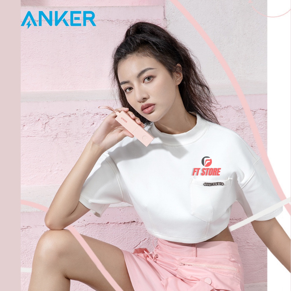 [GIAO HOẢ TỐC] Pin Sạc Pự Phòng Kiêm Củ Sạc Nhanh Anker A1633 20W/5000mAh PD/QC3.0 BH12T