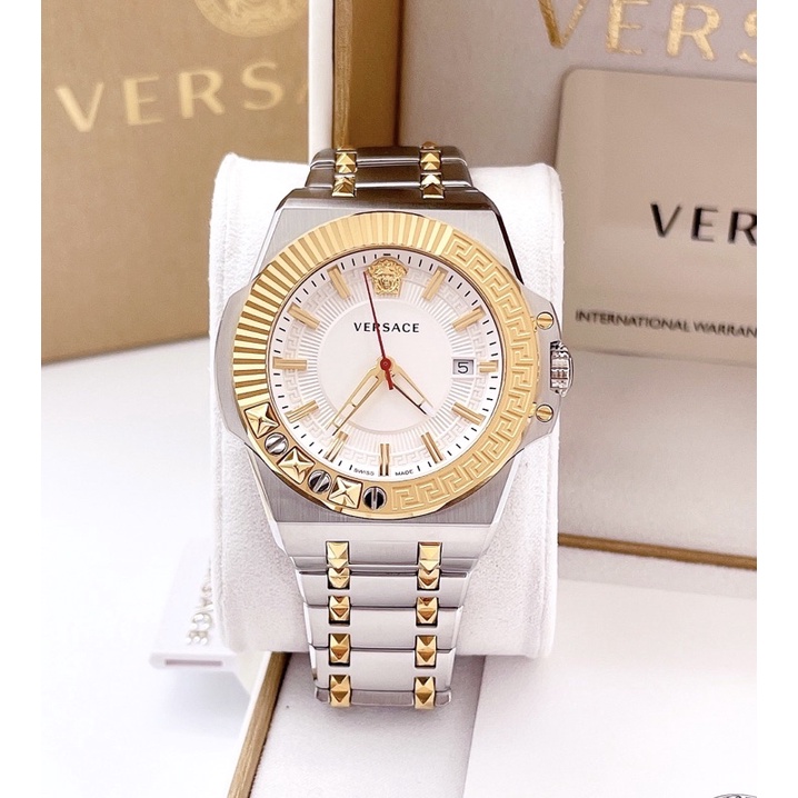 ĐỒNG HỒ NAM CHÍNH HÃNG Versace Chain Quartz