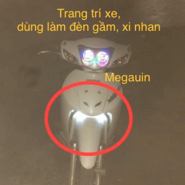 BỘ ĐÈN LED CÚC ÁO (GIÁ 1 ĐÔI) TRANG TRÍ XE MÁY XI NHAN MẮT CÚ MẮT MÈO