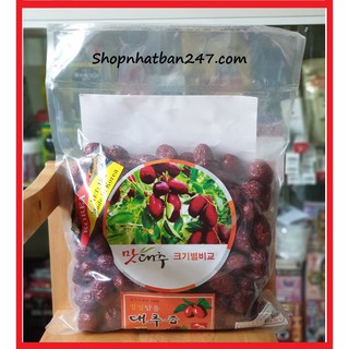 Táo đỏ sấy khô Hàn Quốc 1kg – Táo to, quả mọng