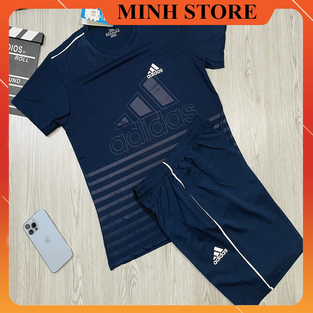 Bộ thể thao nam das co dãn cổ tròn, bộ quần áo nam poli cá sấu chất co dãn 4 chiều cao cấp BO04 - Minhstore66