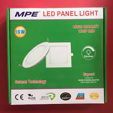 ĐÈN LED ÂM TRẦN SIÊU MỎNG VUÔNG CAO CẤP MPE 6W - 9W - 12W  - 18W - 24W