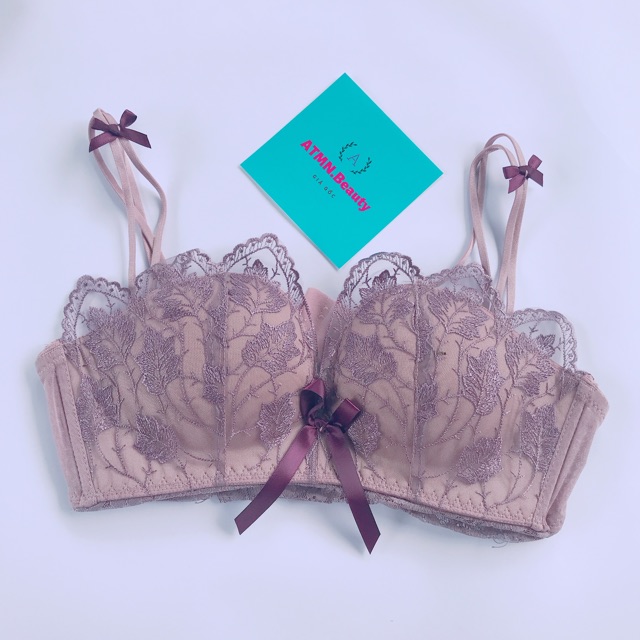 [SỈ] Bộ đồ lót, áo lót ren nữ Floral Girl nâng ngực không gọng siêu gợi cảm quyến rũ A78 | BigBuy360 - bigbuy360.vn